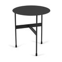 Kovový okrúhly odkladací stolík ø 40 cm Mira – Spinder Design