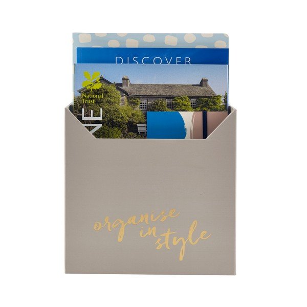 Sivý stolový organizér Busy B Filing Box-image-1