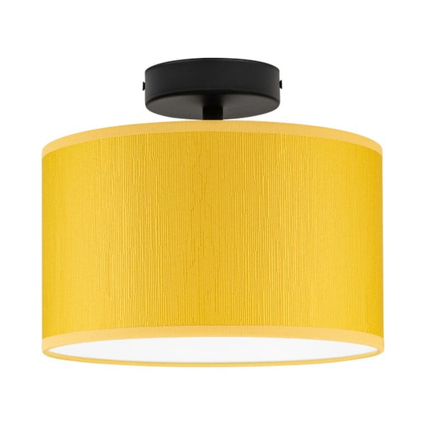 Žlté stropné svietidlo Bulb Attack Doce, ⌀ 25 cm