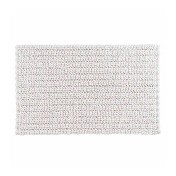 Biela kúpeľňová predložka 50x80 cm Voltis – douceur d'intérieur