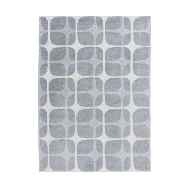 Sivý koberec Flair Rugs Mesh, 120 x 170 cm
