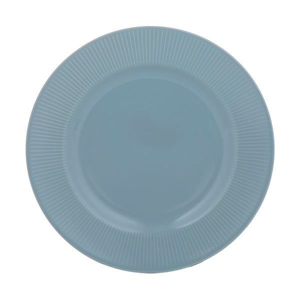 Modrý tanier z kameniny ø 27 cm Linear - Mason Cash