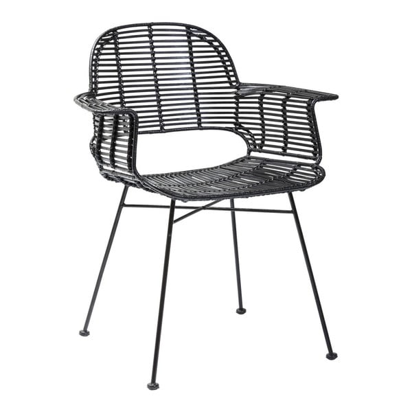 Čierna jedálenská stolička Kare Design Ko Lipe