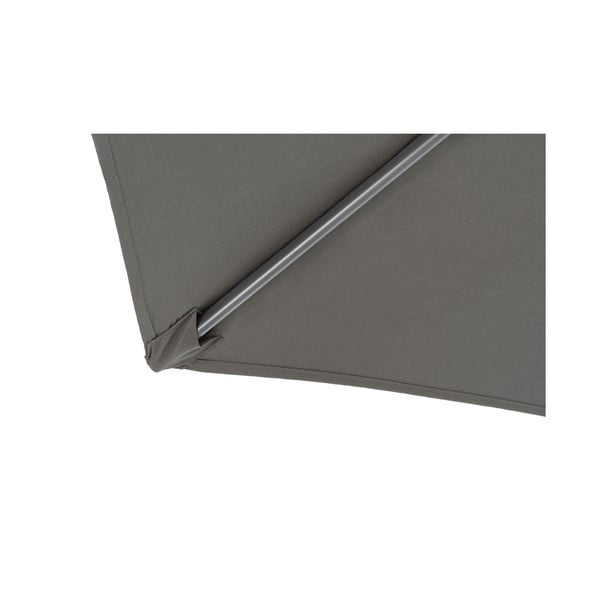 Čierny slnečník ø 300 cm Roja - Rojaplast-image-3