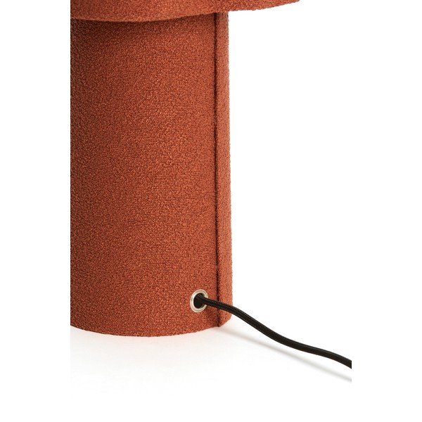 Stolová lampa v tehlovej farbe s textilným tienidlom (výška  50 cm) Musaby – Light & Living-image-2