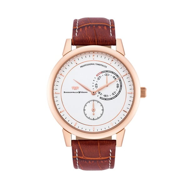 Pánske hodinky Rhodenwald&Söhne Levantos Copper/Leather
