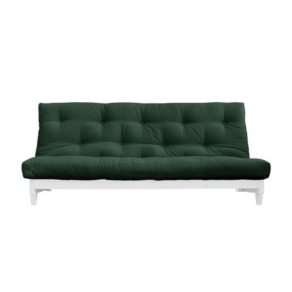 Variabilná pohovka Karup Design Fresh White/Forest Green
