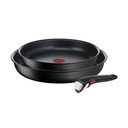 Hliníkové panvice v súprave 2 ks s nepriľnavým povrchom/s odnímateľnou rukoväťou ø 28 cm INGENIO Eco Resis L3979102 – Tefal