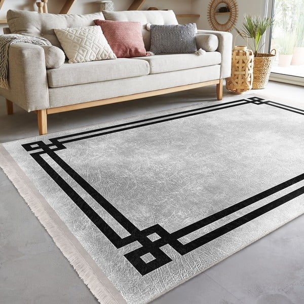 Čierno-sivý koberec 160x230 cm - Mila Home-image-4