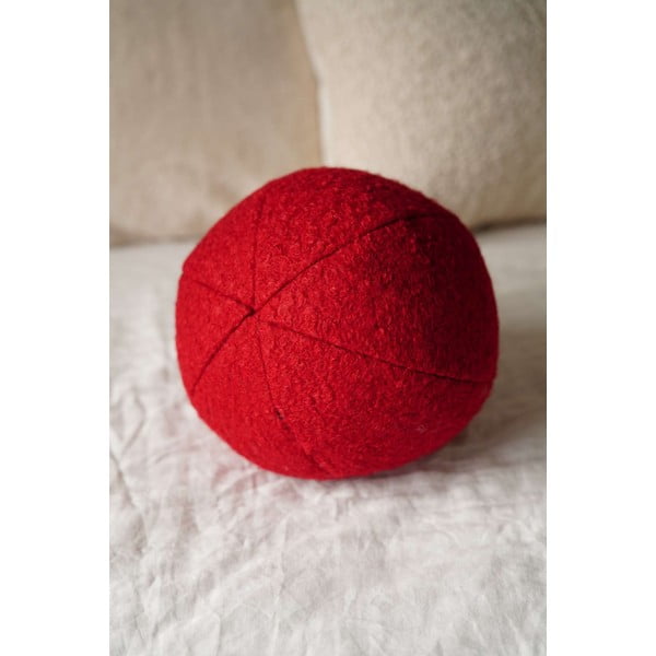 Dekoračný vankúš z materiálu buklé ø 20 cm Top – Mioli Decor-image-4