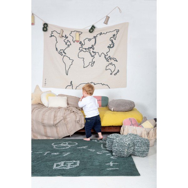 Nástenná mapa 160x120 cm Canvas Map – Lorena Canals-image-3