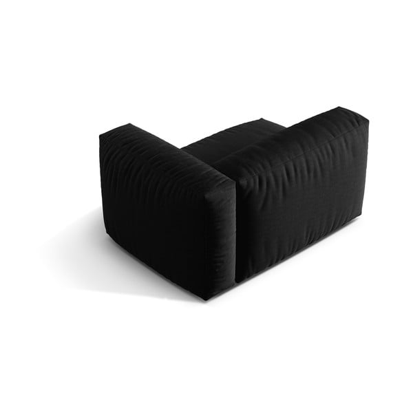 Čierny modul pohovky (pravý roh) Martina – Micadoni Home-image-3