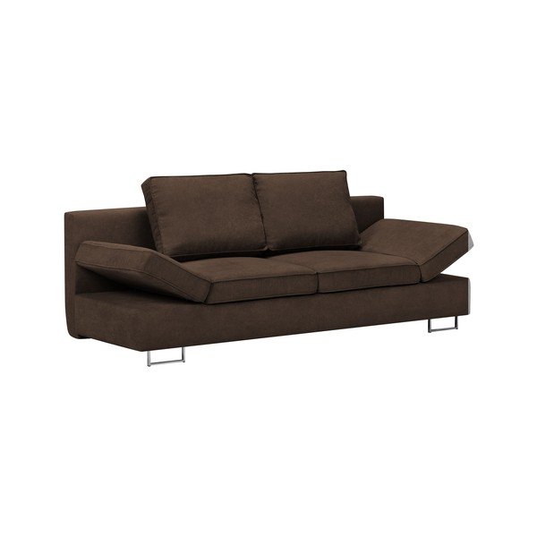 Hnedá dvojmiestna rozkladacia pohovka Windsor & Co Sofas Iota-image-1