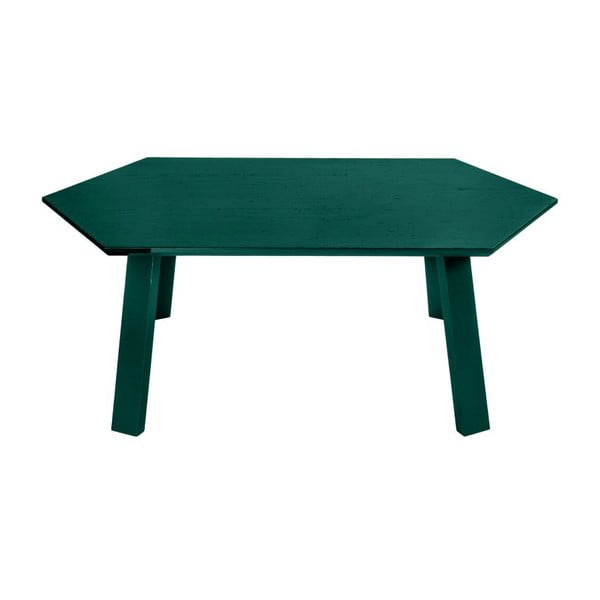 Konferenčný stolík Hexagon Green, 105x37x61 cm