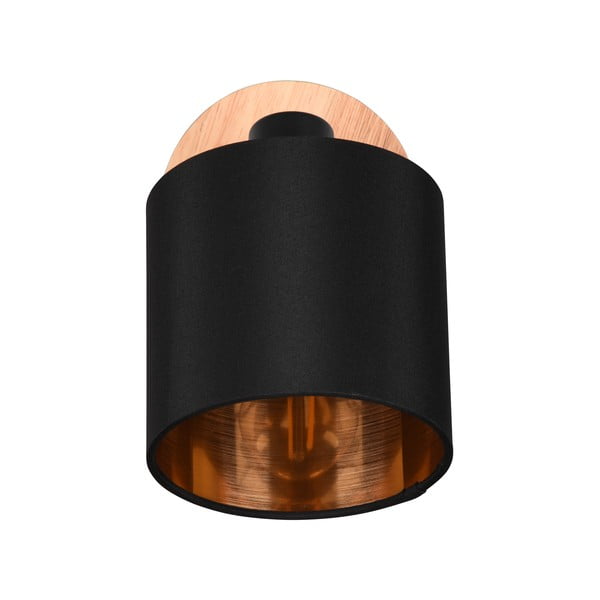 Bodové svietidlo v čierno-prírodnej farbe ø 12 cm Tommy – Reality-image-4