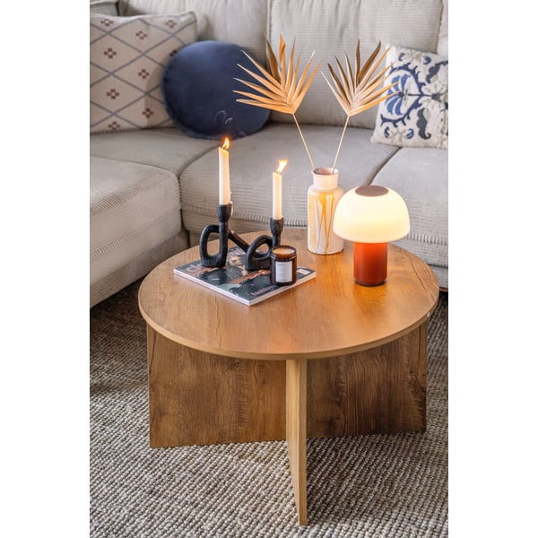 Okrúhly odkladací stolík ø 70 cm Bruno – Bonami Essentials-image-4