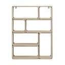 Béžová poschodová kovová polica 48 cm Lanciano – House Nordic