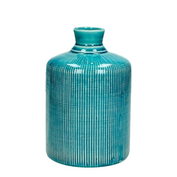 Modrá keramická váza HF Living Azuro Ava