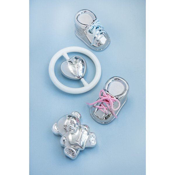 Kovová škatuľka na prvý zúbok 6x4x4 cm Shoe – Zilverstad-image-1