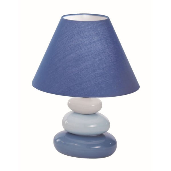 Stolná lampa Crido Blue Stone