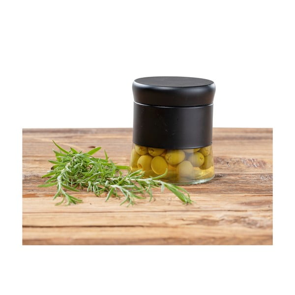 Sklenená dóza na potraviny Black Outdoor Kitchen Boga – Wenko-image-1