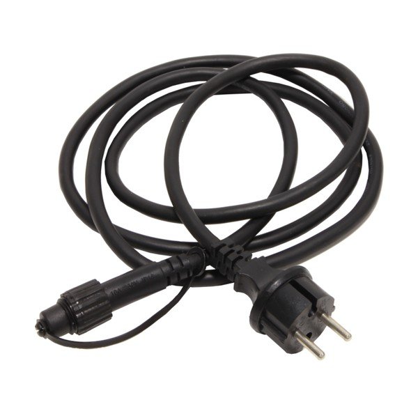 Čierny napájací kábel Star Trading Start Cable System Expo Connecta, dĺžka 180 cm-image-1