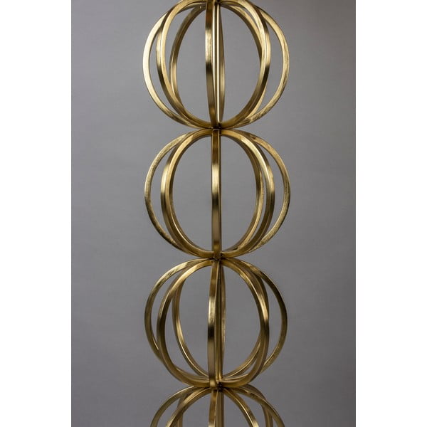 Stojacia lampa v zeleno-zlatej farbe Dalia - Dutchbone-image-3