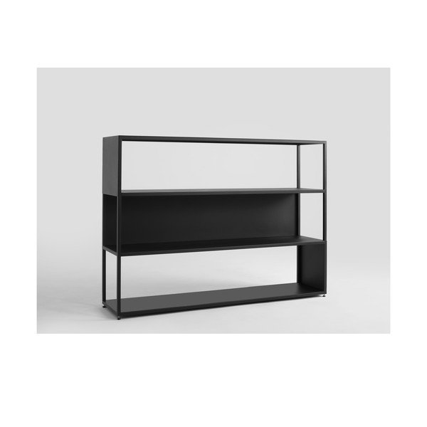 Čierna knižnica CustomForm Hyller Side-image-4