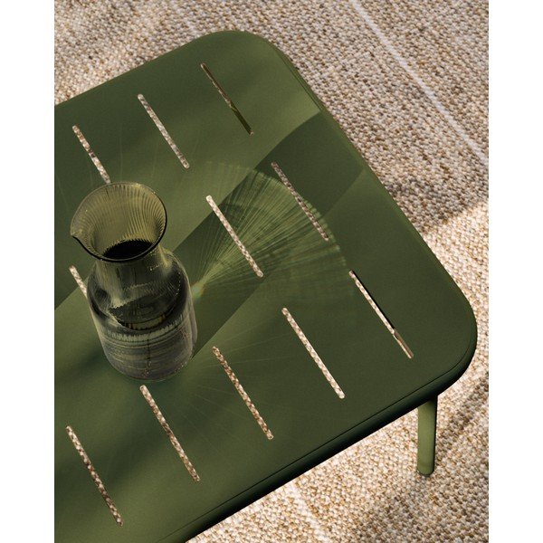 Oceľový Záhradný konferenčný stolík 50x90 cm Zivia – Kave Home-image-4