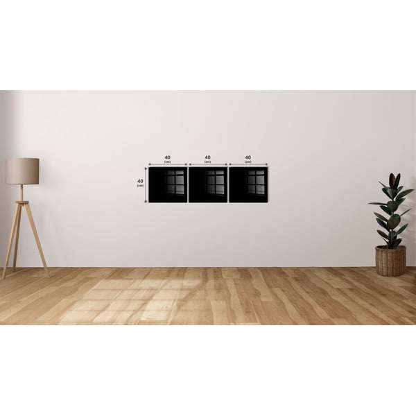 Obrazy v súprave 3 ks 40x40 cm City – Wallity-image-3