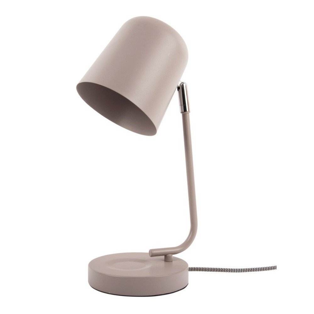 Sivá stolová lampa (výška 38,5 cm) Encantar – Leitmotiv