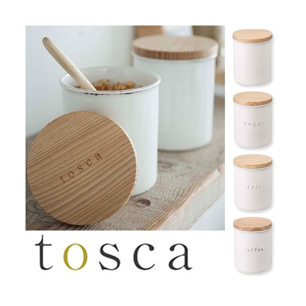 Keramická dóza na potraviny Tosca – YAMAZAKI-image-1
