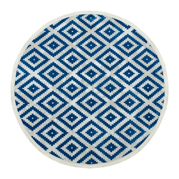 Koberec Munico Azul, ⌀ 150 cm-image-2