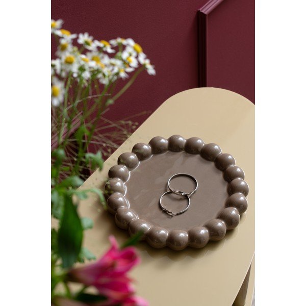 Keramická dekoratívna tácka ø 20 cm Cadiz Dotty – PT LIVING-image-1