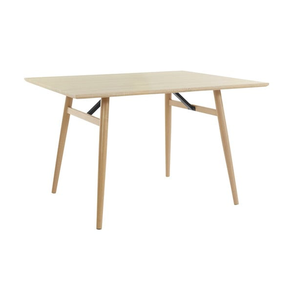 Jedálenský stôl v dekore duba 80x120 cm Harris - Støraa-image-1