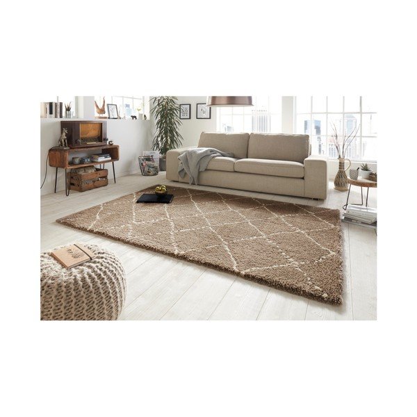 Hnedý koberec Mint Rugs Allure Ronno Brown Creme, 200 x 290 cm-image-3