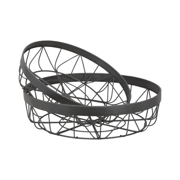 Súprava 2 košíkov na ovocie Mauro Ferretti Raw Set-image-4