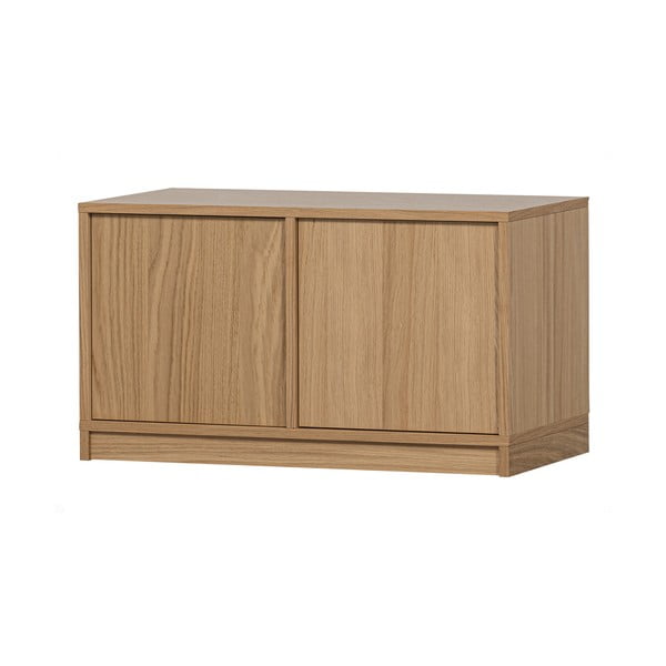 Modulárny TV stolík v dekore duba v prírodnej farbe 77x44 cm Modulair – vtwonen-image-2