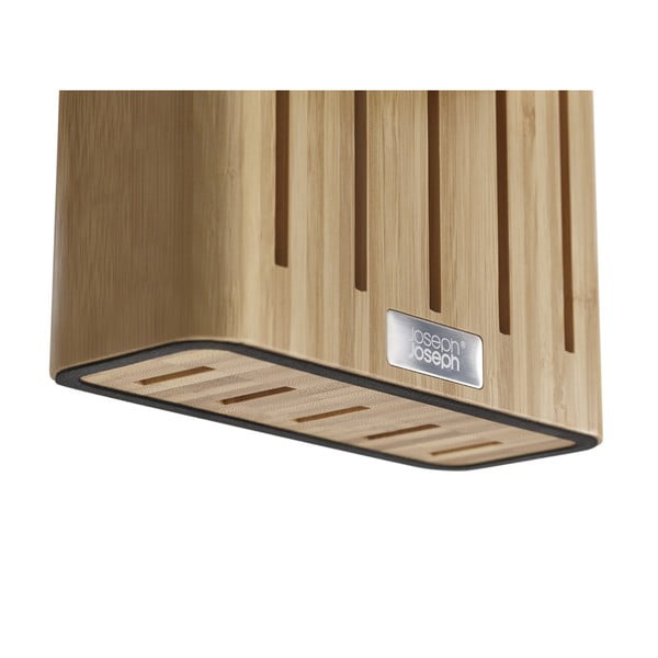 Súprava nožov so stojanom 5 ks z nehrdzavejúcej ocele Elevate Bamboo – Joseph Joseph-image-3