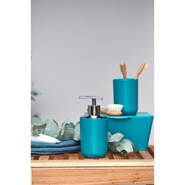 Petrolejovomodrý dávkovač na mydlo Wenko Brasil Petrol-image-1