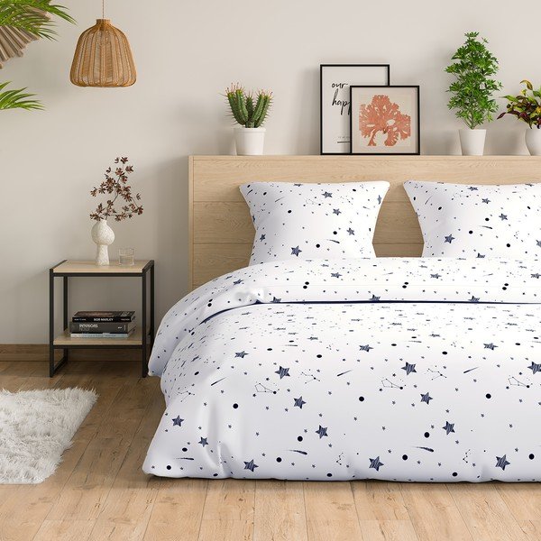 Bavlnené obliečky na dvojlôžko AmeliaHome Averi Constellation, 200 x 220 cm-image-4
