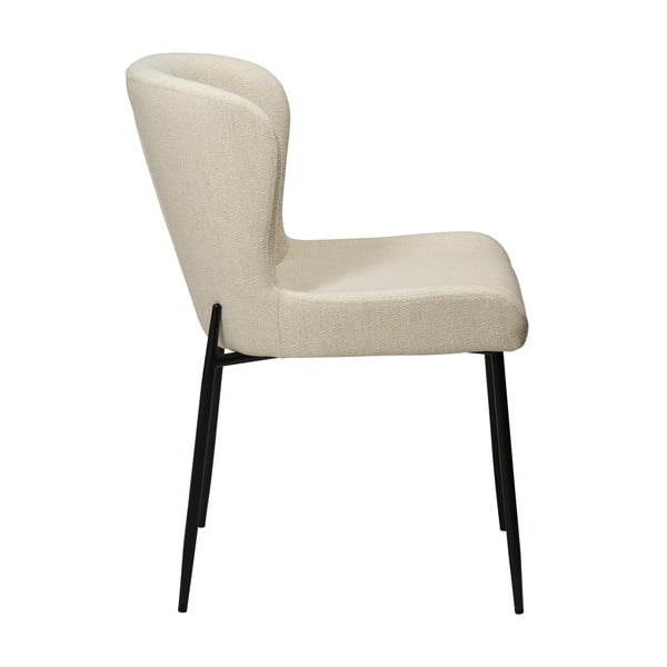 Krémovobiela jedálenská stolička Glam – DAN-FORM Denmark-image-3