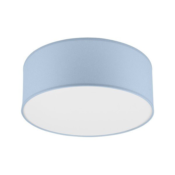 Modré stropné svietidlo s textilným tienidlom ø 35 cm Vivian – LAMKUR-image-1