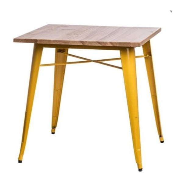 Žltý jedálenský stôl D2 Paris Ash Wood