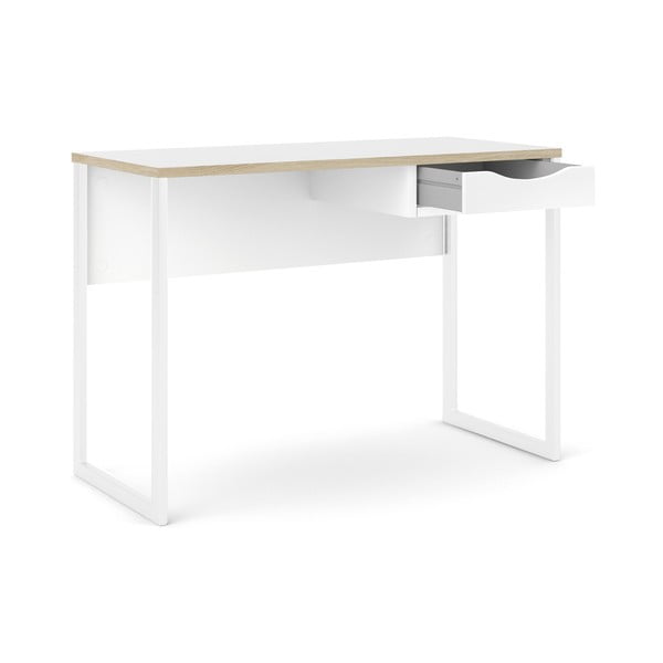 Biely pracovný stôl Tvilum Function Plus, 110 x 48 cm-image-4
