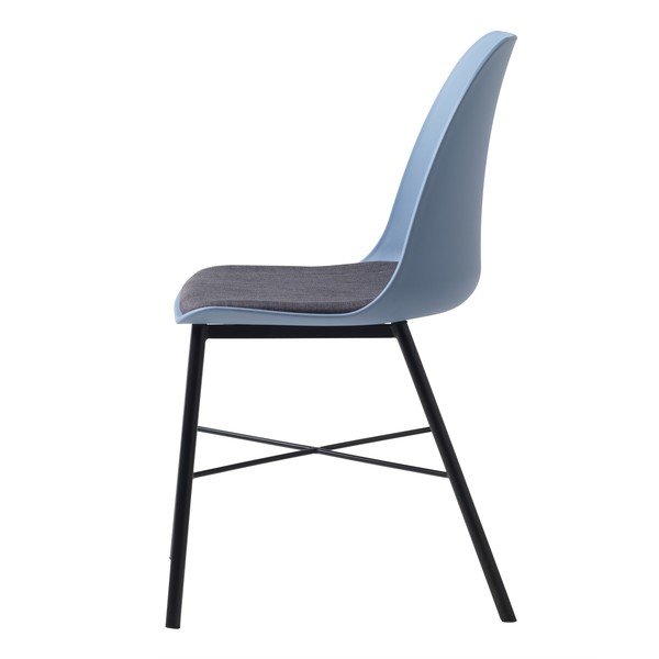 Súprava 2 modro-sivých stoličiek Unique Furniture Whistler-image-2