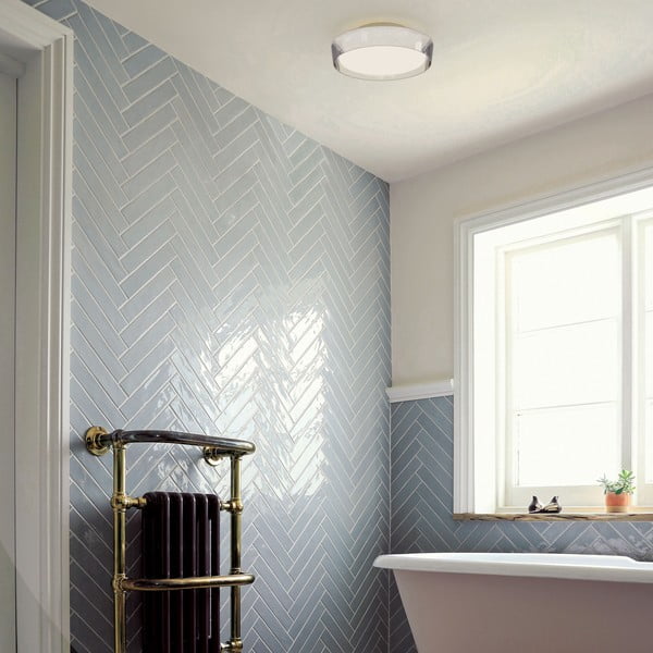 Biele stropné svietidlo SULION Nilo, ø 30 cm-image-2