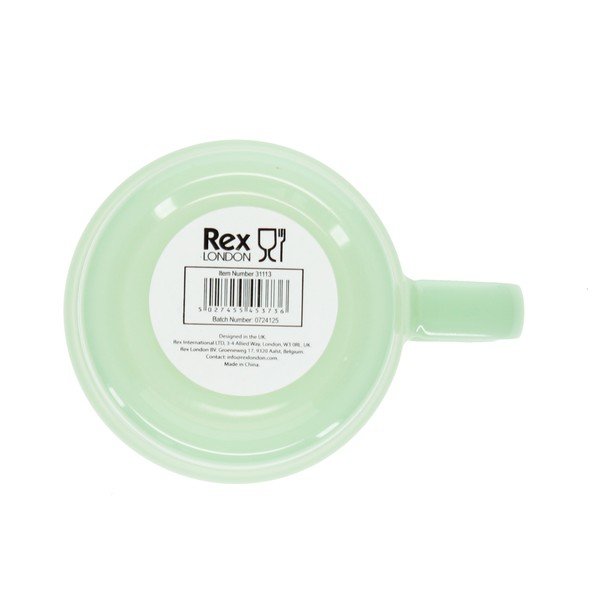 Sklenený hrnček v mentolovej farbe 280 ml – Rex London-image-4