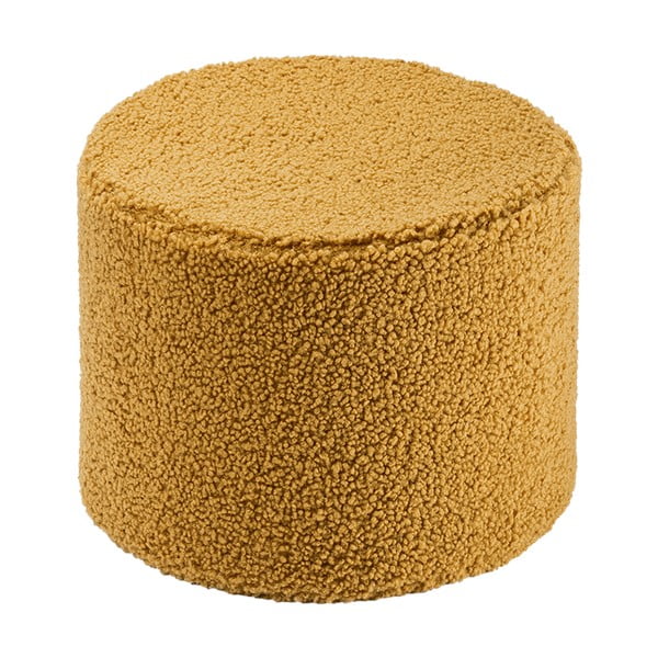 Hnedý detský puf z textílie buklé – Wigiwama