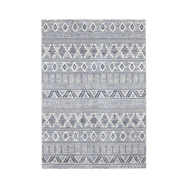 Modrý koberec Elle Decoration Arty Roanne, 120 × 170 cm
